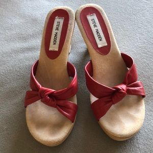 Steve Madden wedge sandals